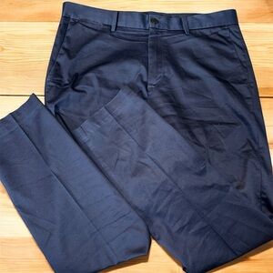 Banana Republic Men’s Navy Slim Fit Lt Weight Chino Stretch Dress Pants Sz 34x32